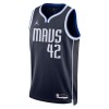 Dres Dallas Mavericks Maximilian Kleber 42 Jordan 2022-23 Statement Edition Navy Swingman
